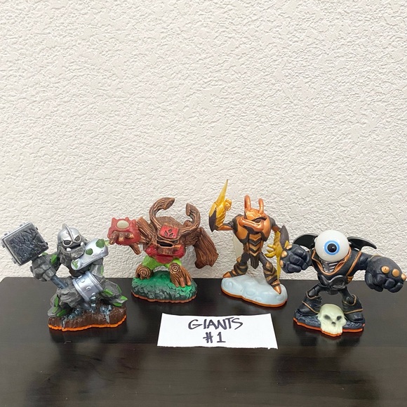 SKYLANDERS Activision Giants #1 Lot of 4 Large Loose Figure Toys - Picture 8 of 13